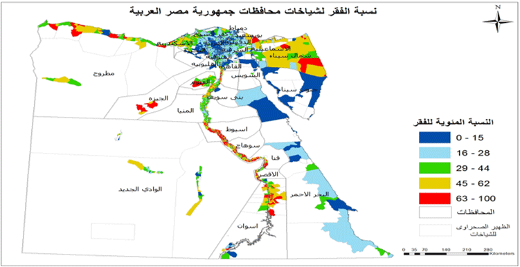 المصدر: الجهاز المركزى للتعبئة العامة والاحصاء